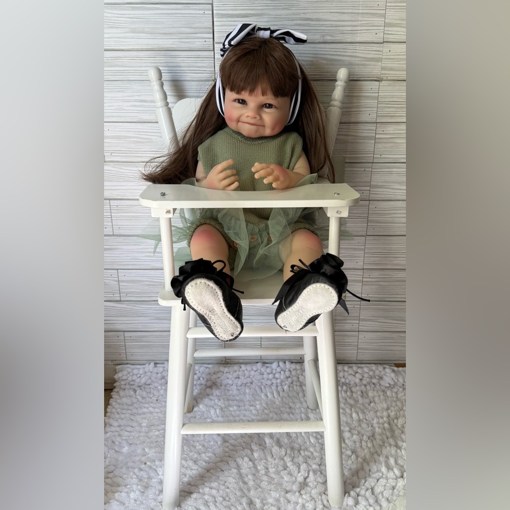 Kamara baby girl Black Ballerina Shoes